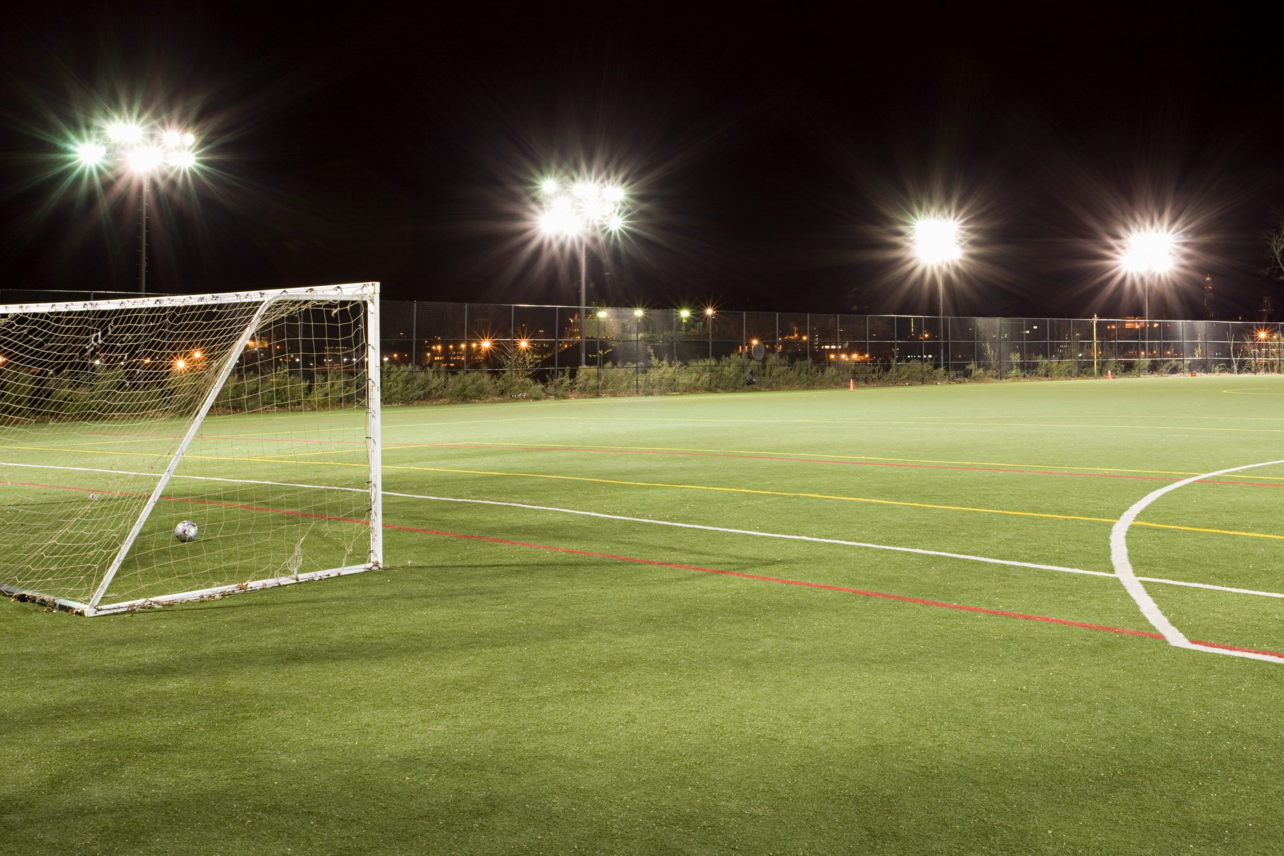 State-of-the-art area and sports lighting for more safety, light quality and efficiency